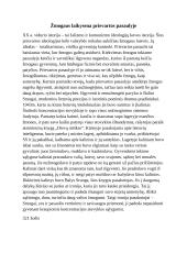 Žmogaus laikysena prievartos pasaulyje: pastraipa