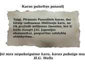 Valstybių veiksmai pasibaigus Pirmajam pasauliniam karui 11 puslapis