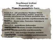 Valstybių veiksmai pasibaigus Pirmajam pasauliniam karui 6 puslapis