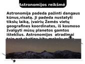 Astronomija. Samprata, raida, prietaisai 3 puslapis