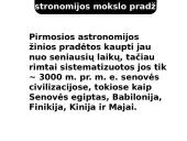 Astronomija. Samprata, raida, prietaisai 4 puslapis