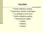 Bazių savybės 8 puslapis