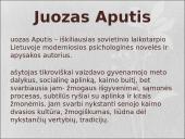Juozas Aputis 1936-2010 (skaidrės) 3 puslapis