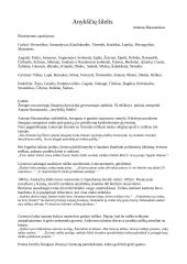 „Anykščių šilelio“ analizė