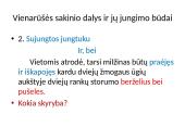 Vienarūšės sakinio dalys ir jų jungimo būdai 2 puslapis