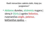 Vienarūšės sakinio dalys ir jų jungimo būdai 11 puslapis