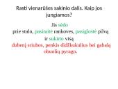 Vienarūšės sakinio dalys ir jų jungimo būdai 5 puslapis