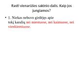 Vienarūšės sakinio dalys ir jų jungimo būdai 6 puslapis