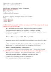 Antrasis pasaulis karas. Kontrolinis 2 puslapis