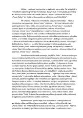 Miško vaizdavimas literatūroje