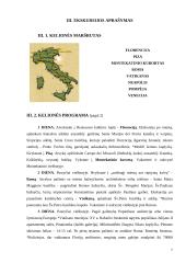 Turistinis maršrutas: Italija 7 puslapis