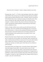 Filmo "Psichopatas" scenos analizė