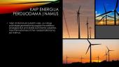 Vėjo energija. Skaidrės 3 puslapis