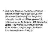 Gyventojų migracijos. Pabėgėliai 12 puslapis