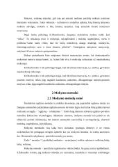 Ugdymo metodai įtakojantys mokymosi motyvaciją pradinėje mokykloje 7 puslapis