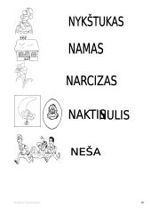 Užduočių rinkinys girdimajam suvokimui tobulinti 16 puslapis