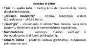 Atšilimo ir sąstingio laikotarpis SSRS. Karibų krizė 6 puslapis