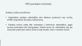 Skaitmeninės rinkodaros skaidrės SEO 6 puslapis