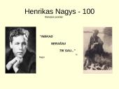 Henrikas Nagys - išeivijos poetas