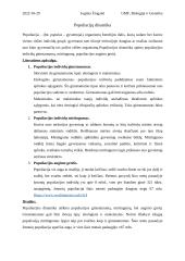 Populiacijų dinamika