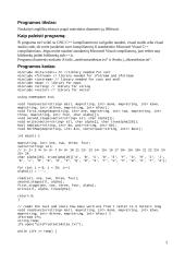 Dokumentacija šifravimo programai 2 puslapis