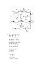 Tiesinių elektros grandinių analizės namų darbas 2 puslapis