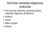 Vartotojų elgsenos tyrimai rinkodaros sprendimuose 7 puslapis