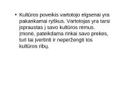 Vartotojų elgsenos tyrimai rinkodaros sprendimuose 8 puslapis