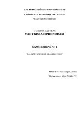 Valdymo sprendimų klasifikavimas 8 puslapis