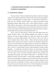 Ukrainos karo įtakos Lietuvos ekonomikai vertinimas 6 puslapis