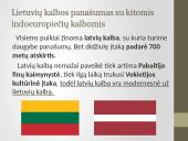 Kodėl lietuvių kalba svarbi indoeuropiečių kalbų šeimoje 4 puslapis