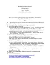 Tėvų ir vaikų santykiai lietuvių literatūroje - planas