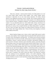 Literatūra – istorinės patirties liudytoja