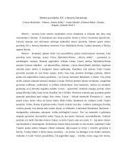 Moters paveikslas XX. a lietuvių literatūroje 