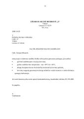 Verslo laiškai ir raštai: logistika 13 puslapis