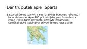 Sparta. Skaidrės istorijos pamokai 3 puslapis