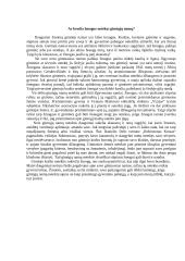 Ar kenčia žmogus netekęs gimtųjų namų? Rašinys