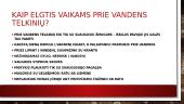 Saugus elgesys prie vandens / vandenyje 2 puslapis
