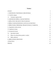 Miškotvarkos kursinis projektas