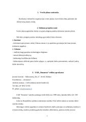 Verslo planas: statybos darbai UAB "Simansta"