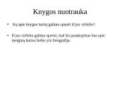 Heather Henson „Pabėgimas“. Perskaitytos knygos pristatymas 2 puslapis