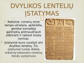 Romėnų teisė (skaidrės) 9 puslapis