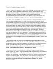 Meno svarba jauno žmogaus gyvenime