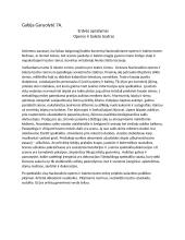  Erdvės aprašymas. Operos ir baleto teatras