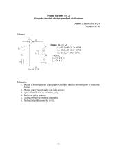 Vienfazės sinusinės elektros grandinės apskaičiavimai 1 puslapis
