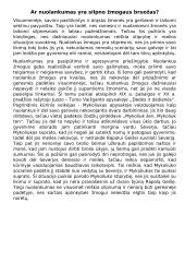 Ar nuolankumas yra silpno žmogaus bruožas?