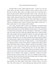 Šeimos reikšmė žmogui lietuvių literatūroje