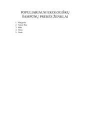 Natūralios higienos priemonės 9 puslapis