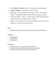 Juozas Tumas – Vaižgantas (konspektas) 3 puslapis