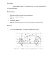 Automobilio svorio centro padėties nustatymas (laboratorinis darbas)